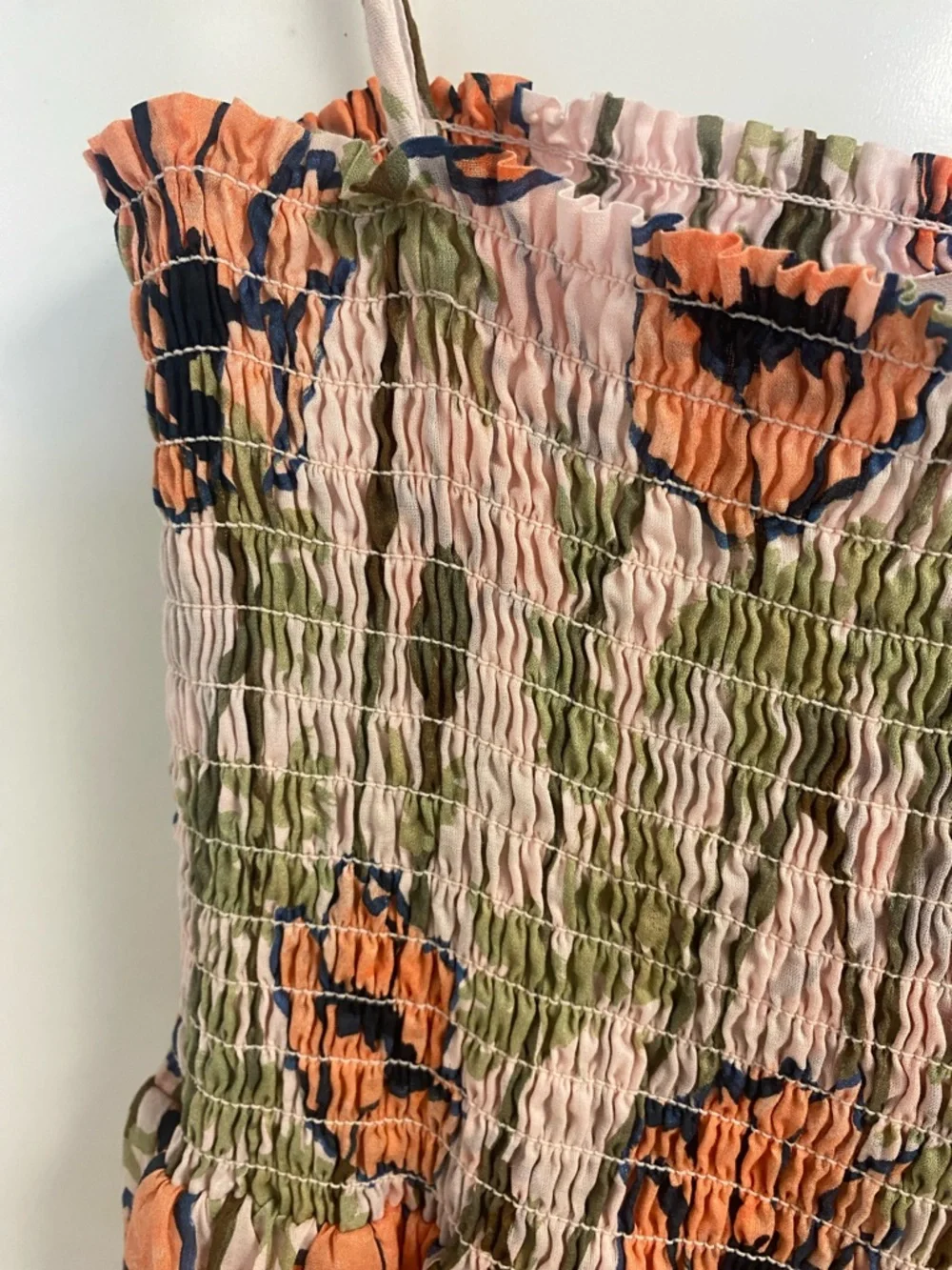 Tory Burch Smocked Dress - Picture 4 of 5